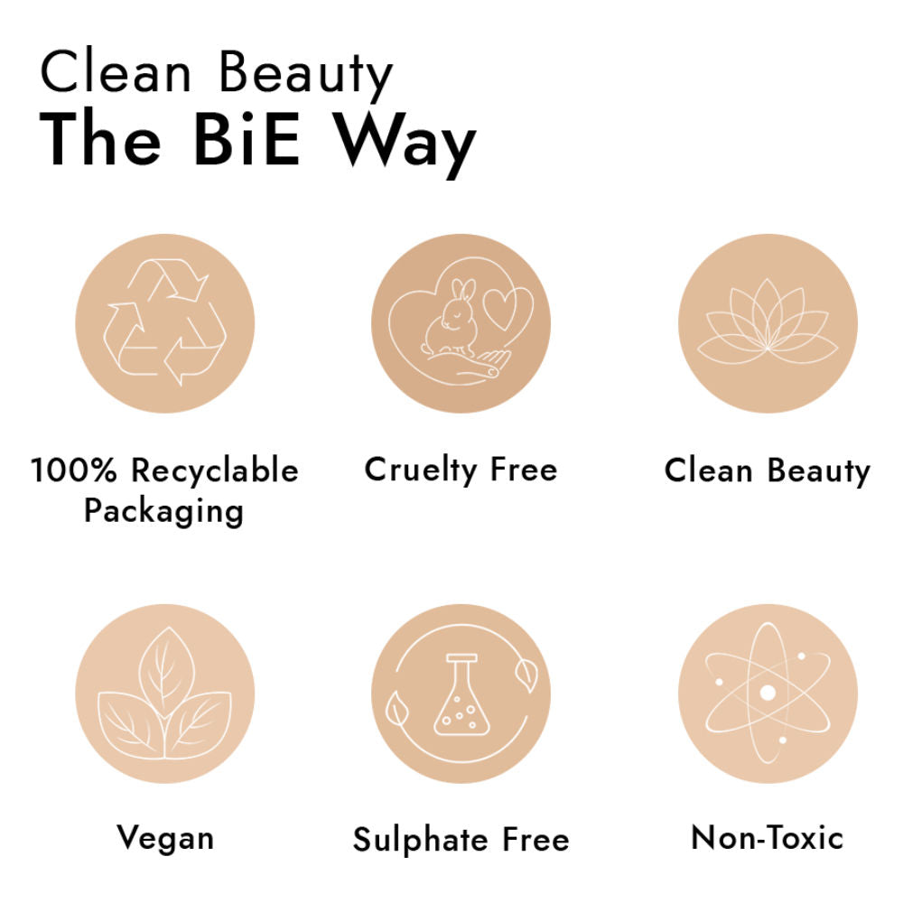 BiE Peach Sunrise Body Scrub - Gently Exfoliates, Removes Dead Skin & Brightens Mild Exfoliator
