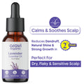 Aravi Organic 100% Pure Lavender Essential Oil For Healthy Hair Growth, Skin, & Sleep