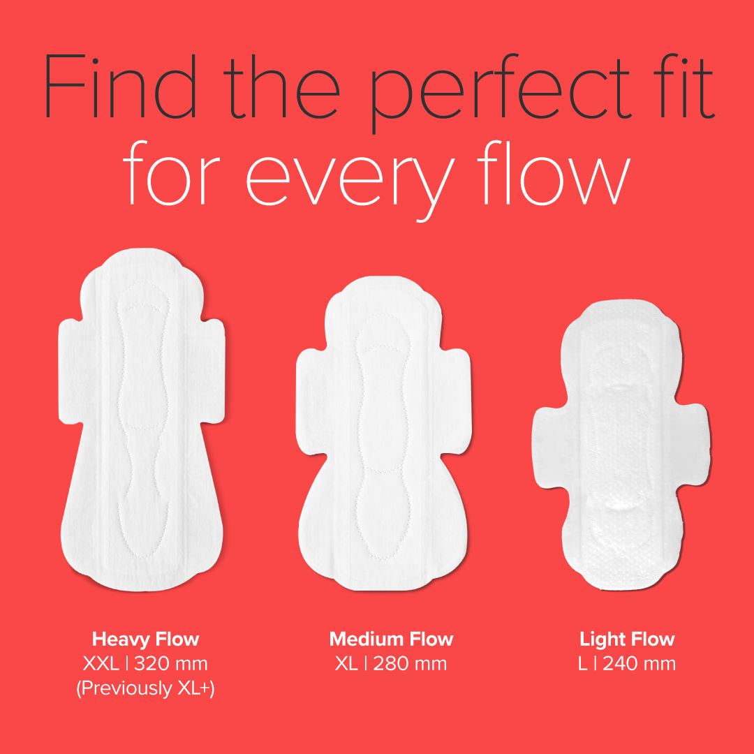 Nua Complete Comfort Pads Zero Irritation Promise Essentials Pack Super Saver 4x Comfort 100% Toxic