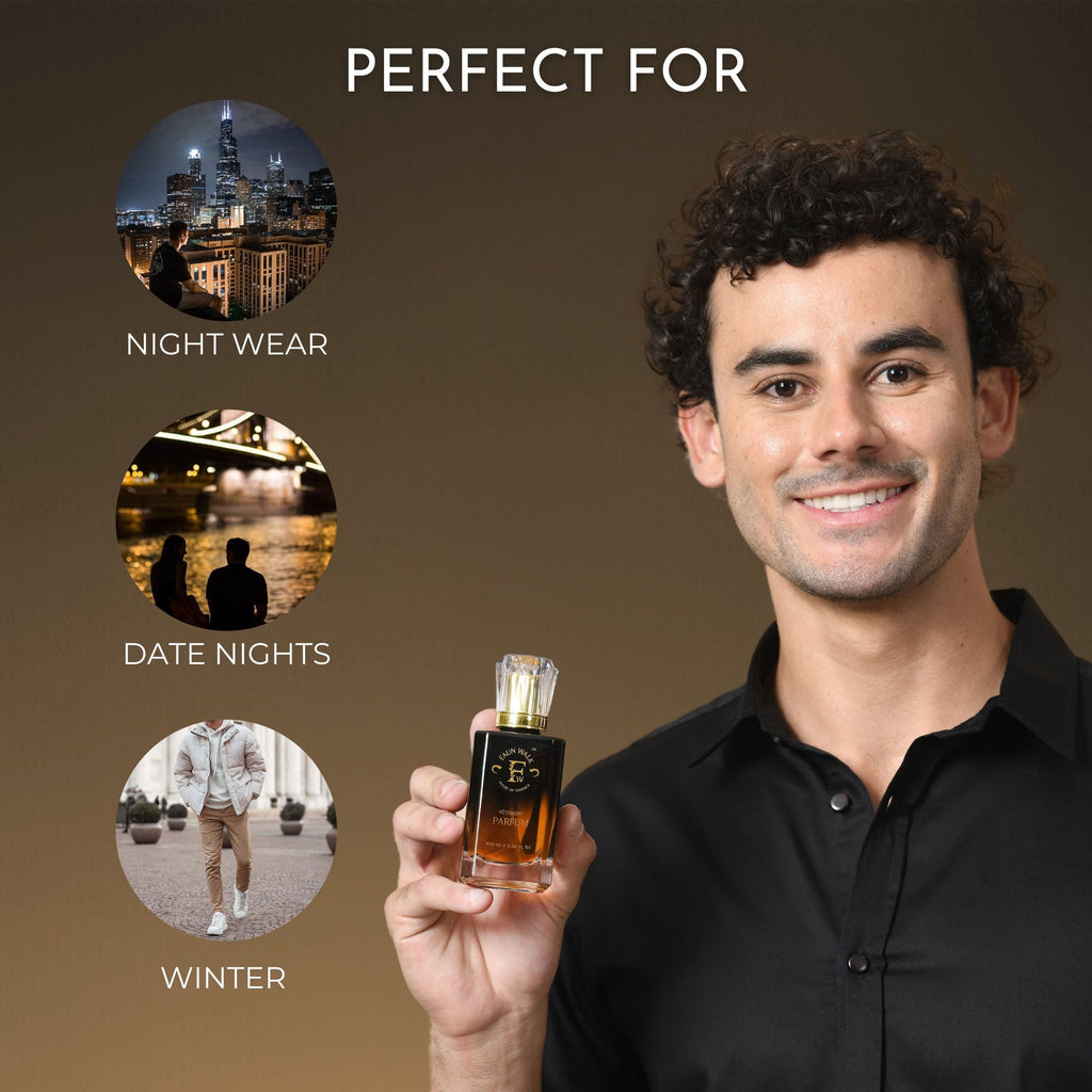 Faunwalk Celestial Noir Men Perfume With 2 Travel Size Mini Included-Smells Like Azzaro