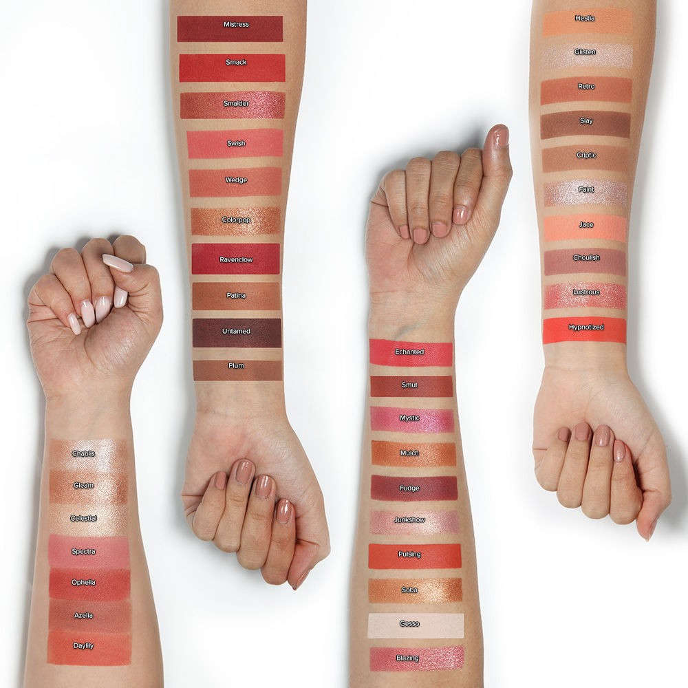Character Hypnotize Eyeshadow Blusher Highlighter Palette - HEB001
