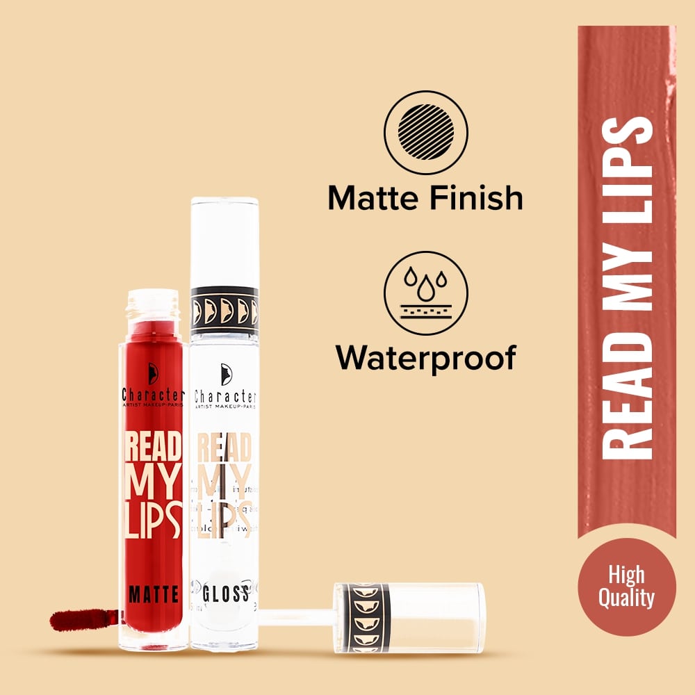 Character Read My Lips Matte Liquid Lipstick