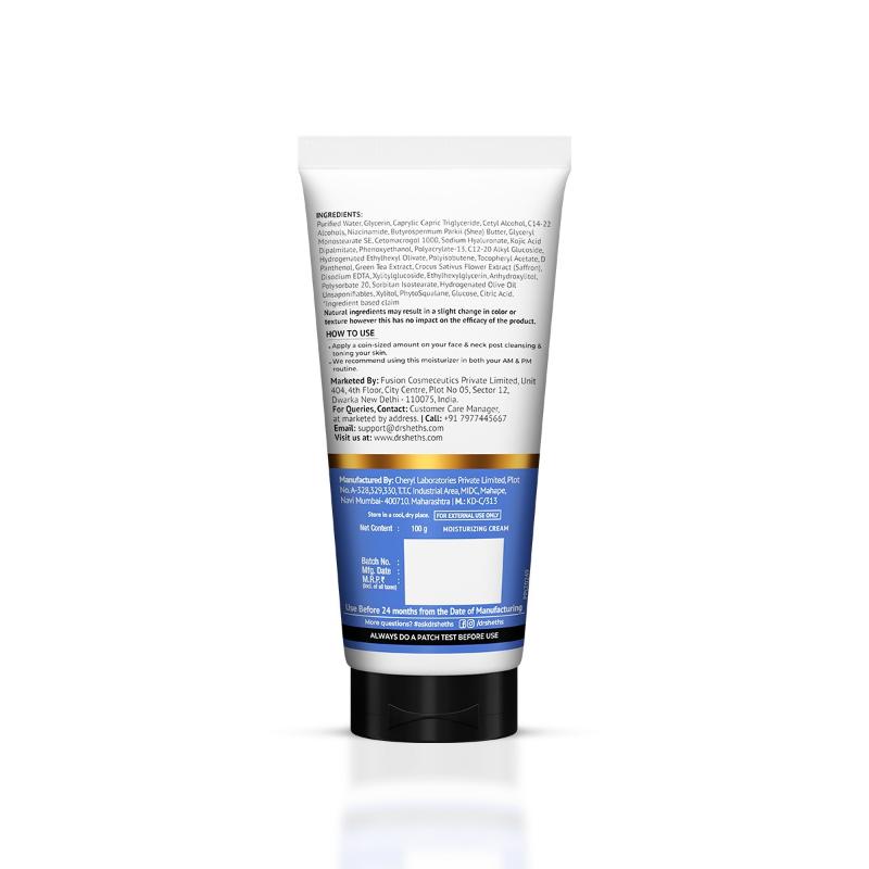 Dr. Sheth's Kesar & Kojic Acid Moisturizing Cream
