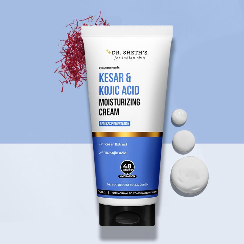 Dr. Sheth's Kesar & Kojic Acid Moisturizing Cream