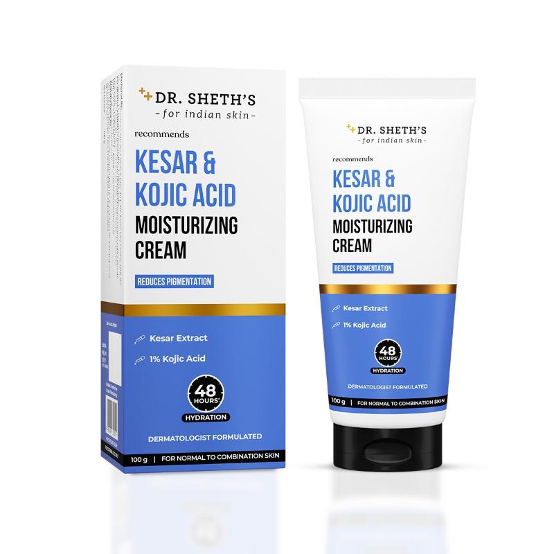 Dr. Sheth's Kesar & Kojic Acid Moisturizing Cream
