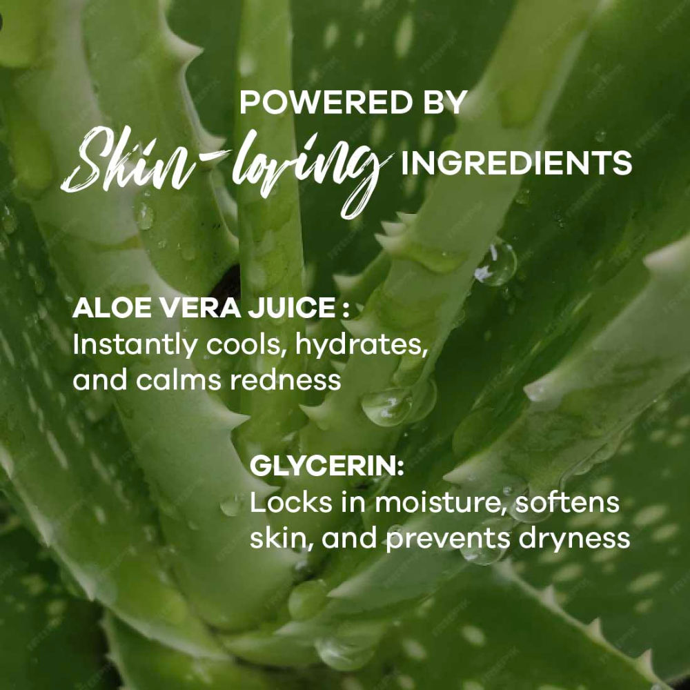 Earth Rhythm Calming Aloe Vera Gel, Healing, Calming and Soothing Skin