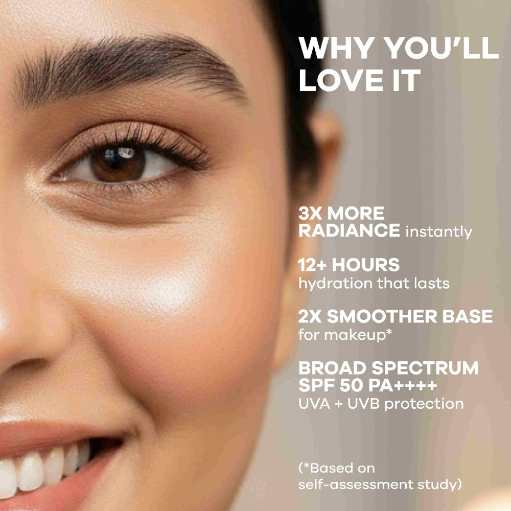 Earth Rhythm Glow Set Go All Day Strobe Creme Primer + Moisturiser + SPF 50 - Pearly Glow