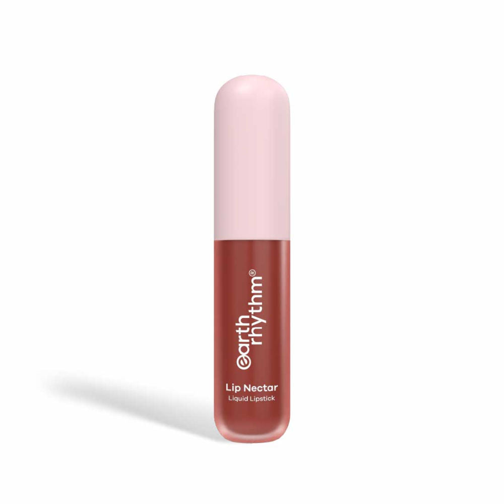 Earth Rhythm Lip Nectar Matte Liquid Lipstick, Weightless, Never Drying, No Mineral Oil