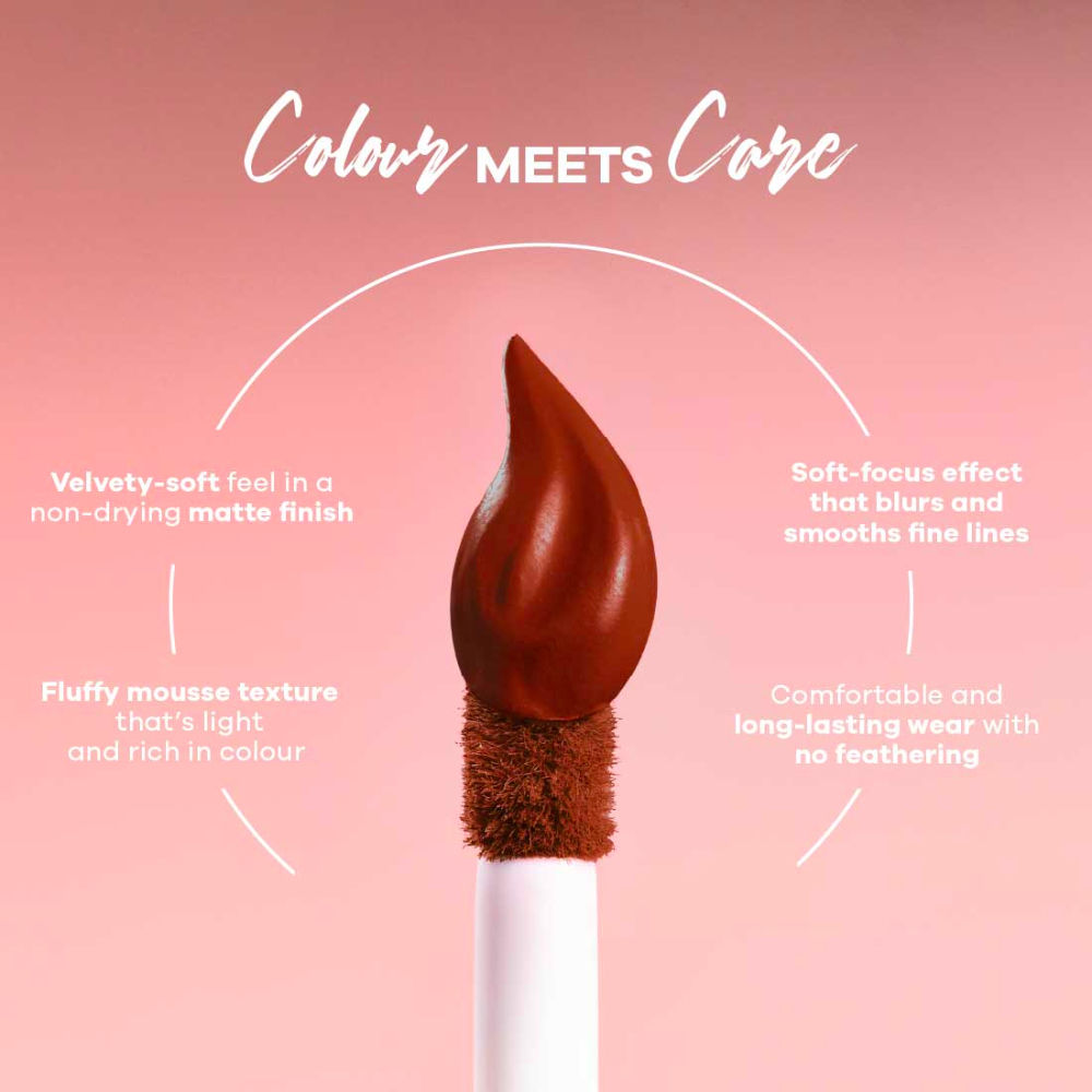 Earth Rhythm Lip Nectar Matte Liquid Lipstick, Weightless, Never Drying, No Mineral Oil