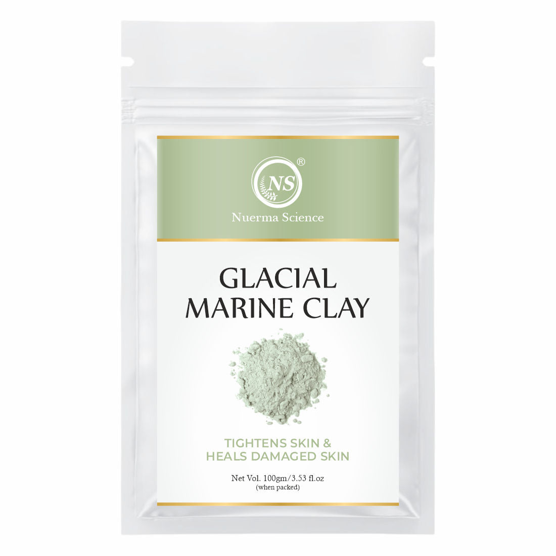 Nuerma Science Glacial Marine Clay Mask for Tightening and Firming Skin