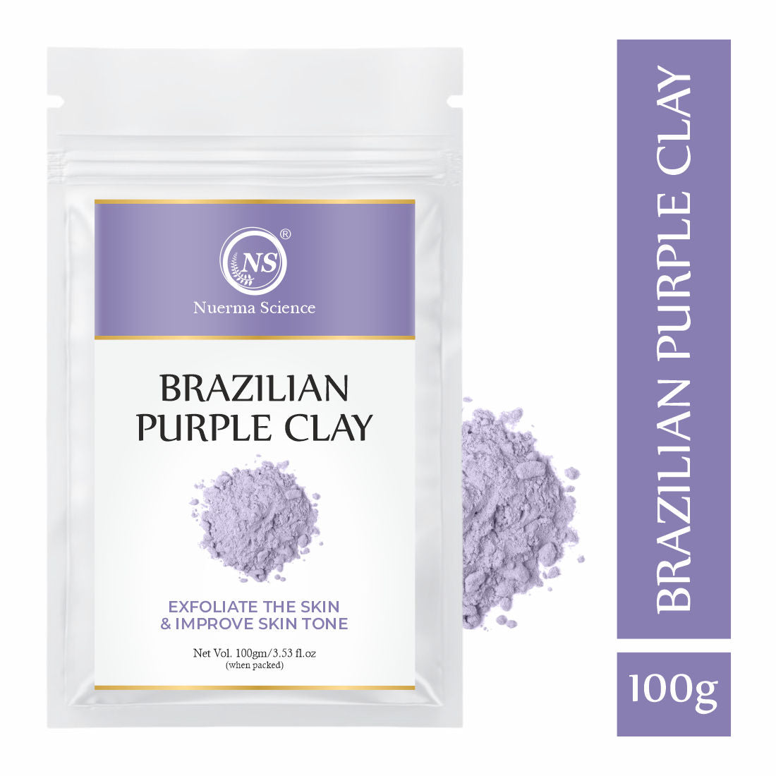 Nuerma Science Brazilian Purple Flawless Skin Clay Powder