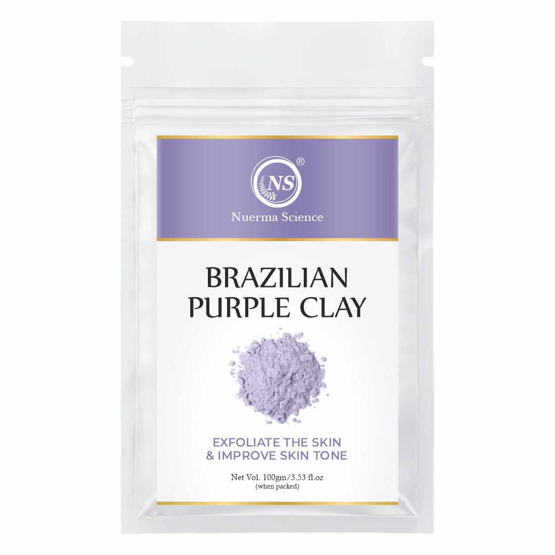Nuerma Science Brazilian Purple Flawless Skin Clay Powder