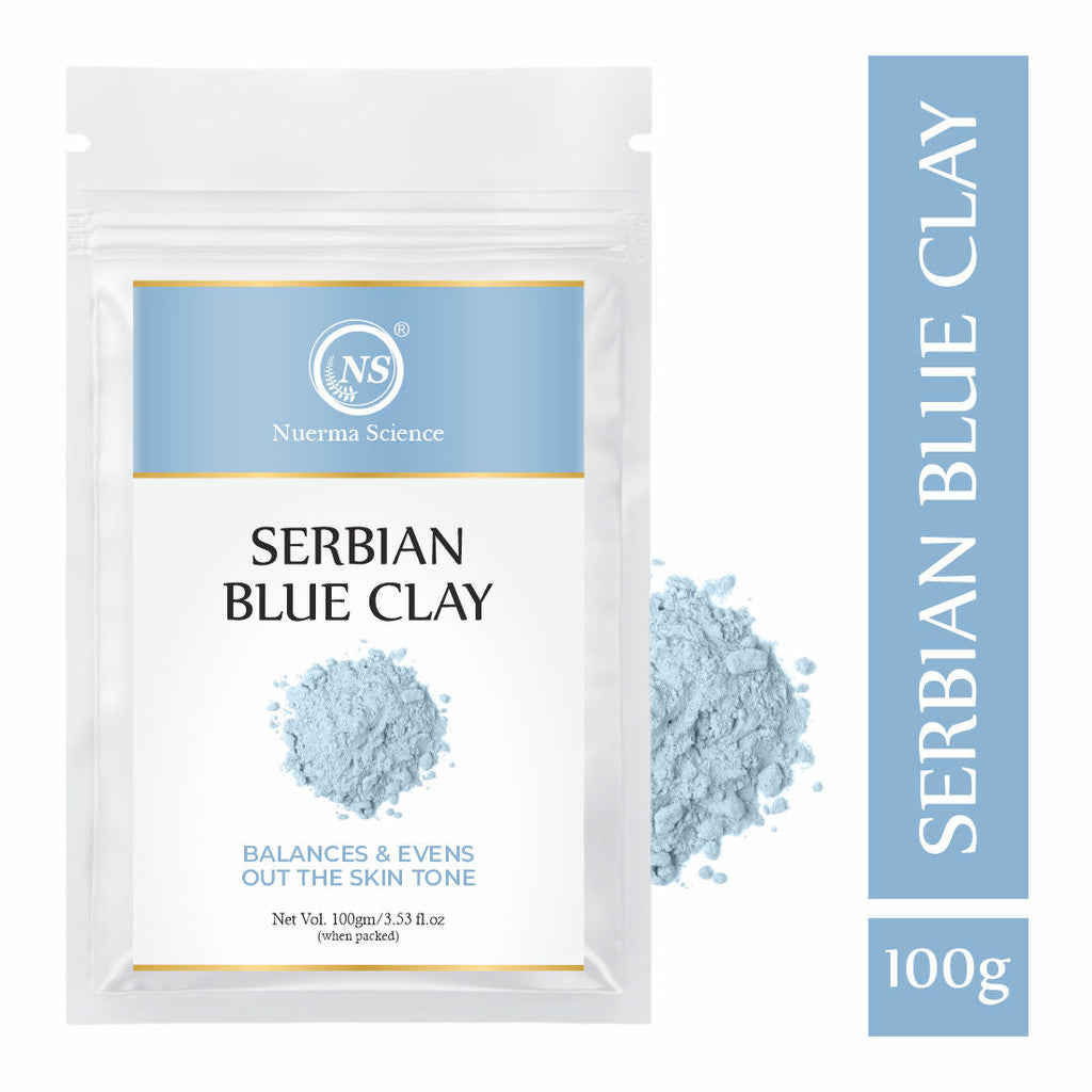 Nuerma Science Serbian Blue Clay Mask for Improving Skin Tone