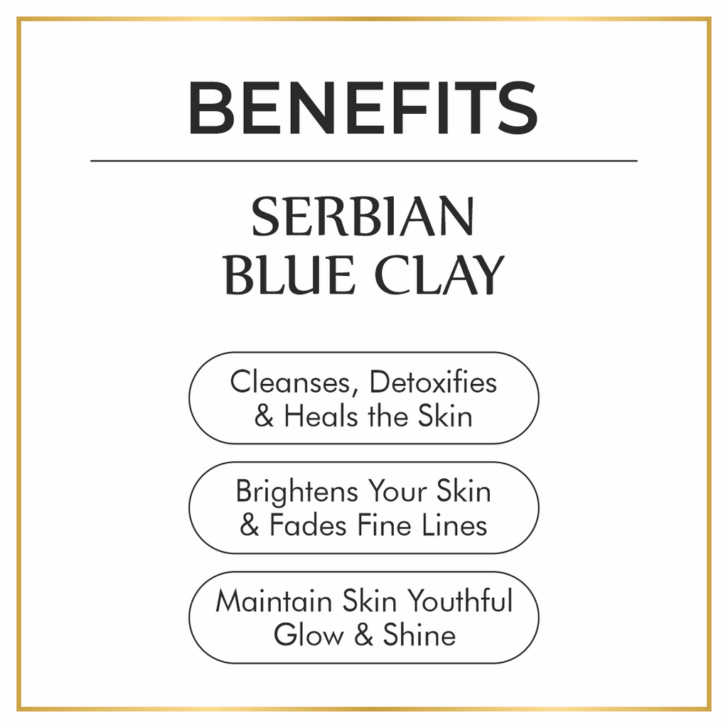 Nuerma Science Serbian Blue Clay Mask for Improving Skin Tone