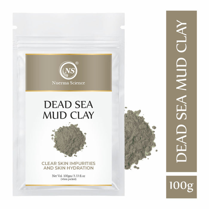 Nuerma Science Dead Sea Mud Mineral-Rich Clay Powder