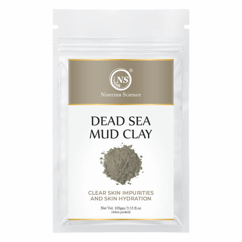 Nuerma Science Dead Sea Mud Mineral-Rich Clay Powder