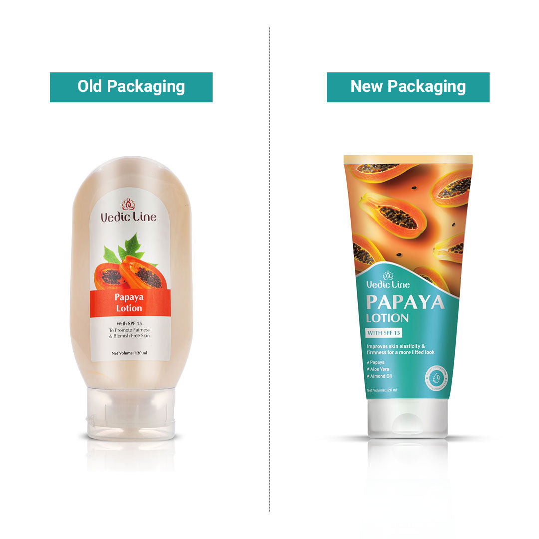 Vedic Line Papaya Lotion With SPF 15