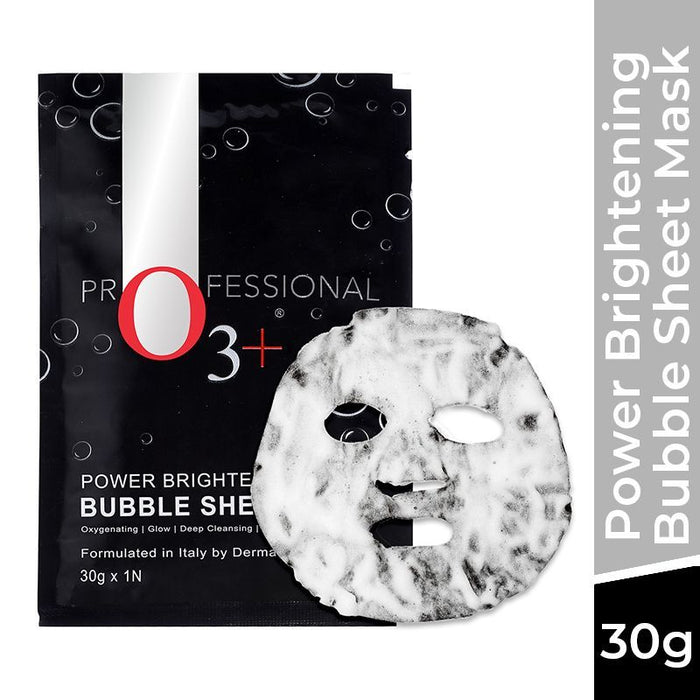 O3+ Power Brightening Bubble Sheet Mask