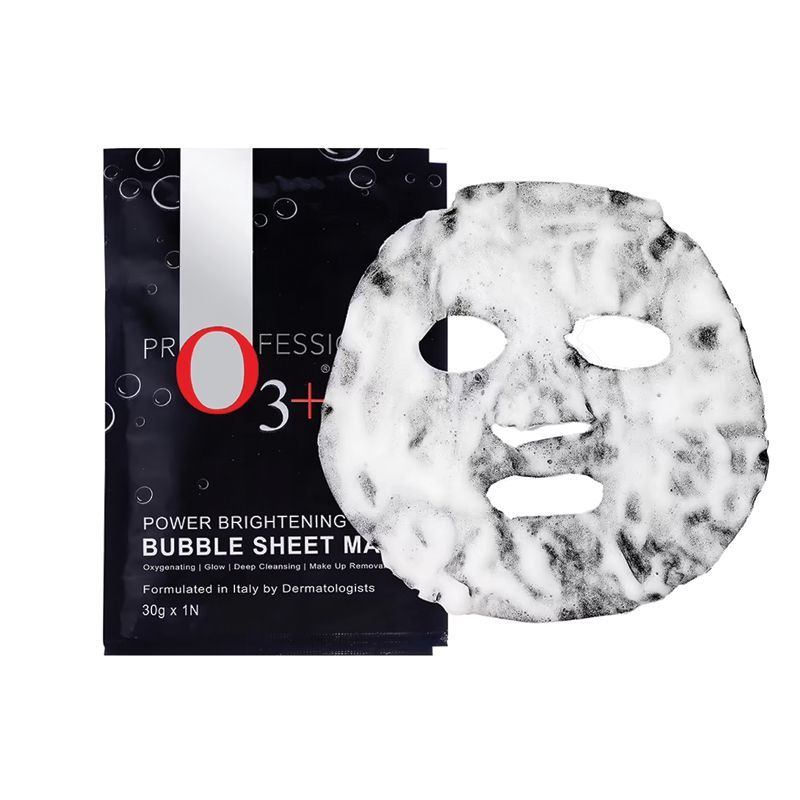 O3+ Power Brightening Bubble Sheet Mask