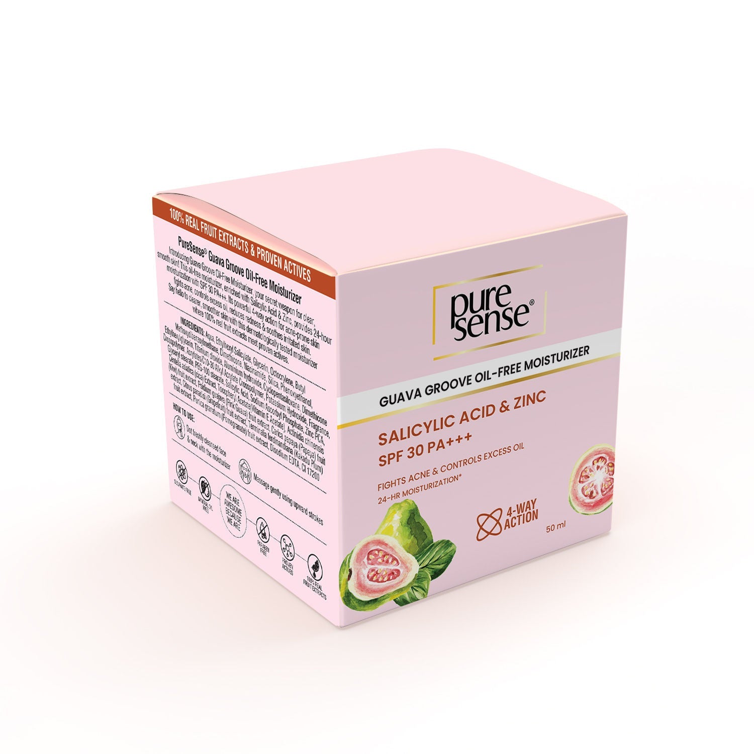 PureSense Guava Groove Acne Control Oil Free Moisturizer SPF 30 PA+++