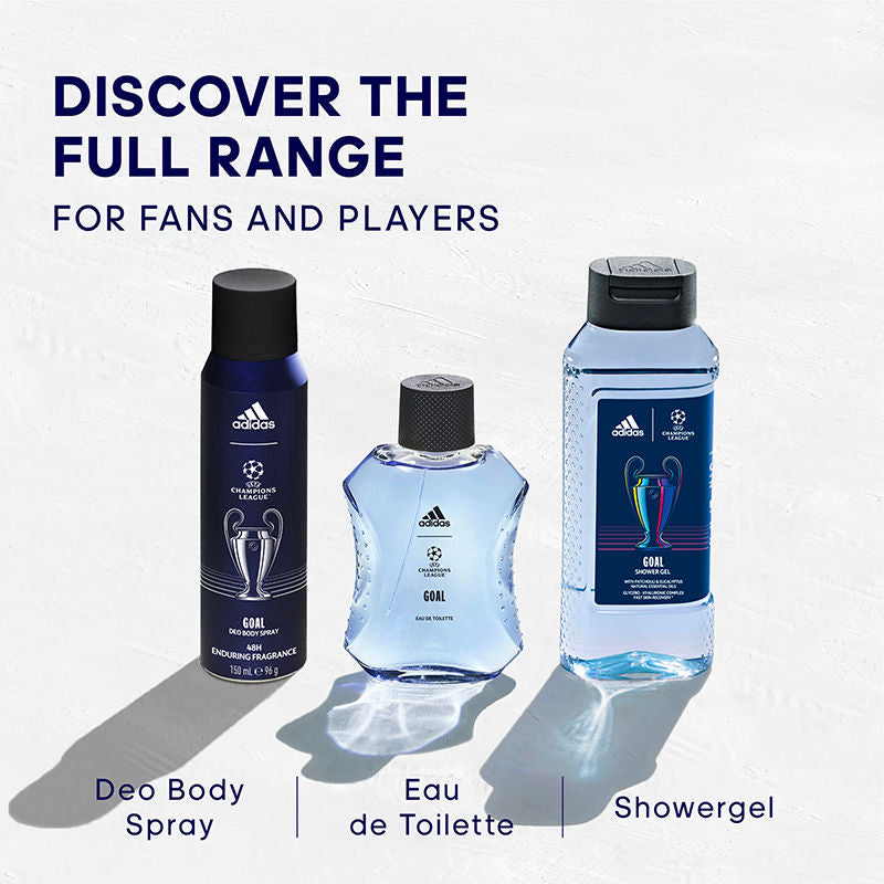 Adidas Fragrances UEFA Champions League Goal Refreshing Shower Gel