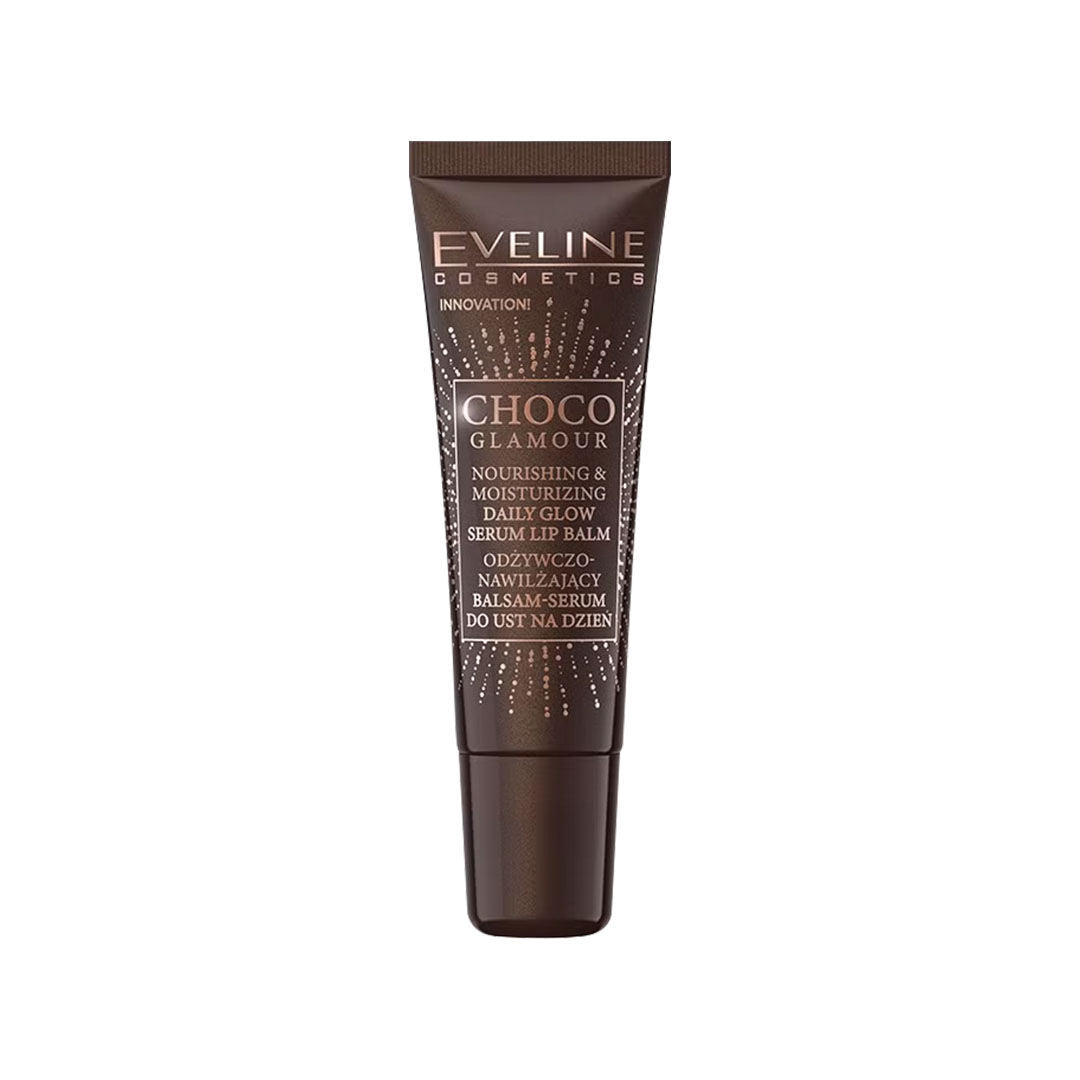 Eveline Cosmetics Choco Glamour Nourishing Moisrurizing Serum Lip Balm