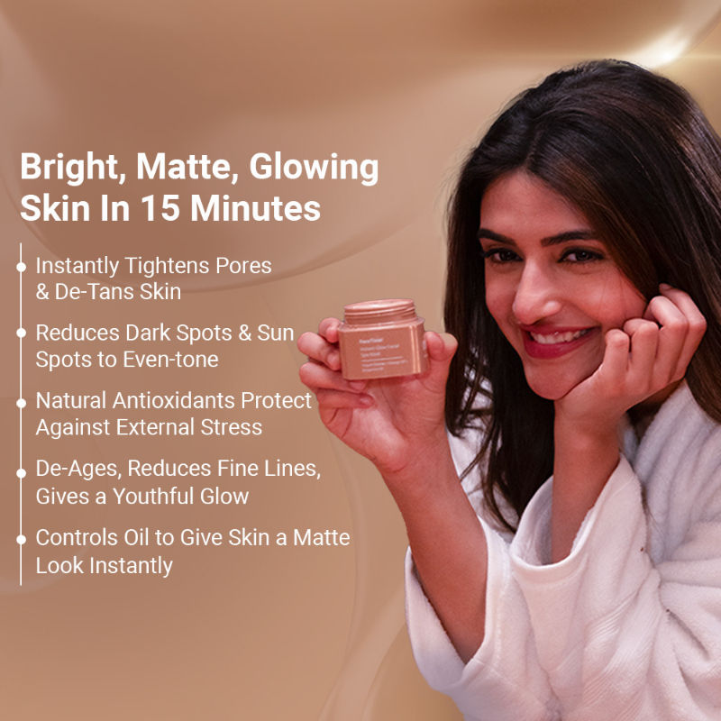 Neude Skin Instant Brightening Facial Face Mask - FaceTime