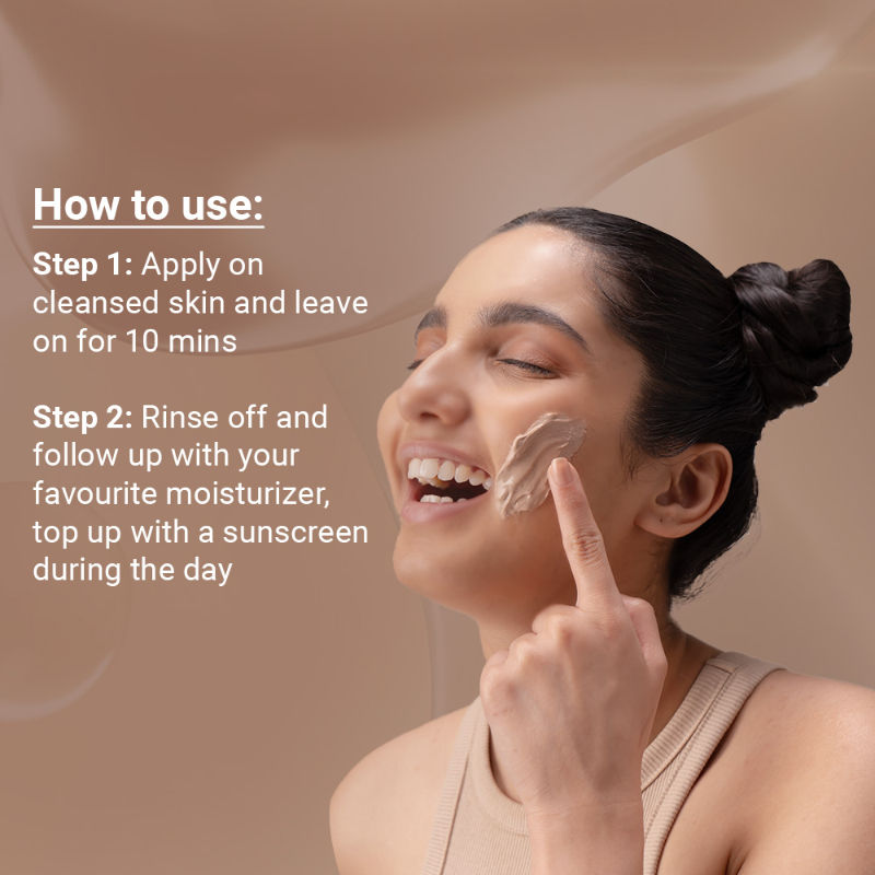 Neude Skin Instant Brightening Facial Face Mask - FaceTime