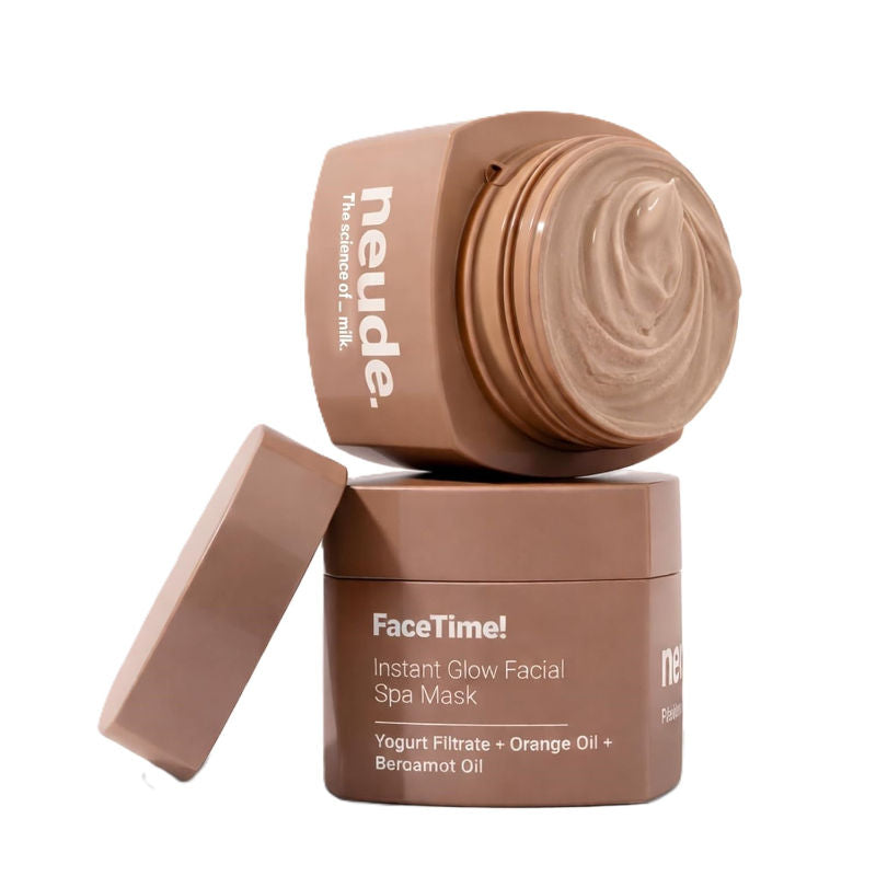 Neude Skin Instant Brightening Facial Face Mask - FaceTime