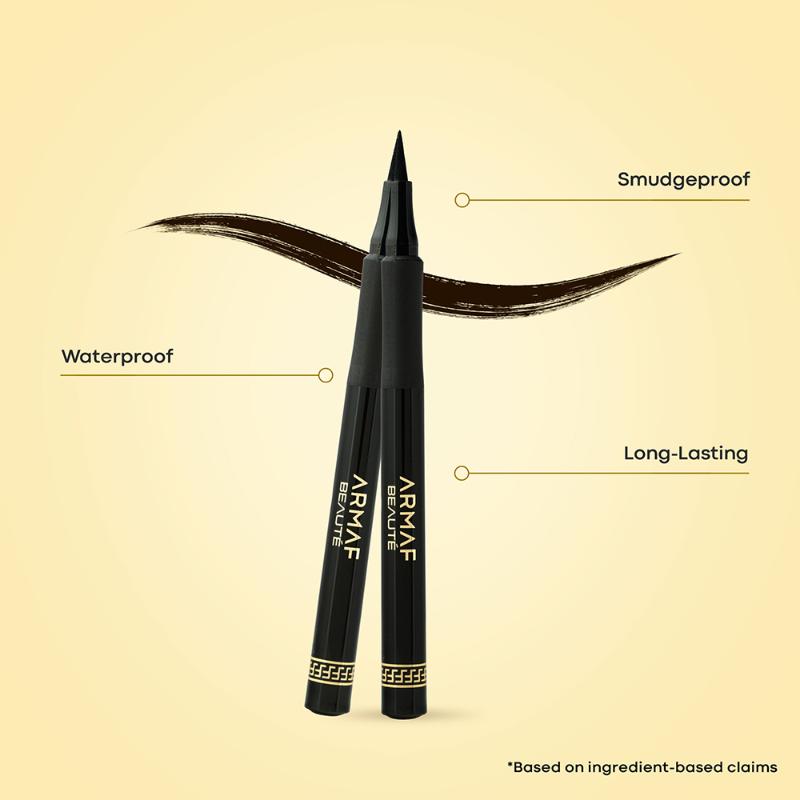 ARMAF Beaute Noir Diamond Liquid Eyeliner Pen - Intense Black