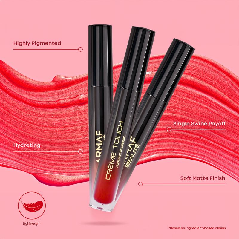 ARMAF Beaute Creme Touch Liquid Matte Lipstick