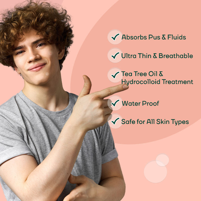 Mountainor Teen Acne Pimple Patch Strips, Salicylic Acid + Tea Tree Oil Clean & Clear Spot Corrector