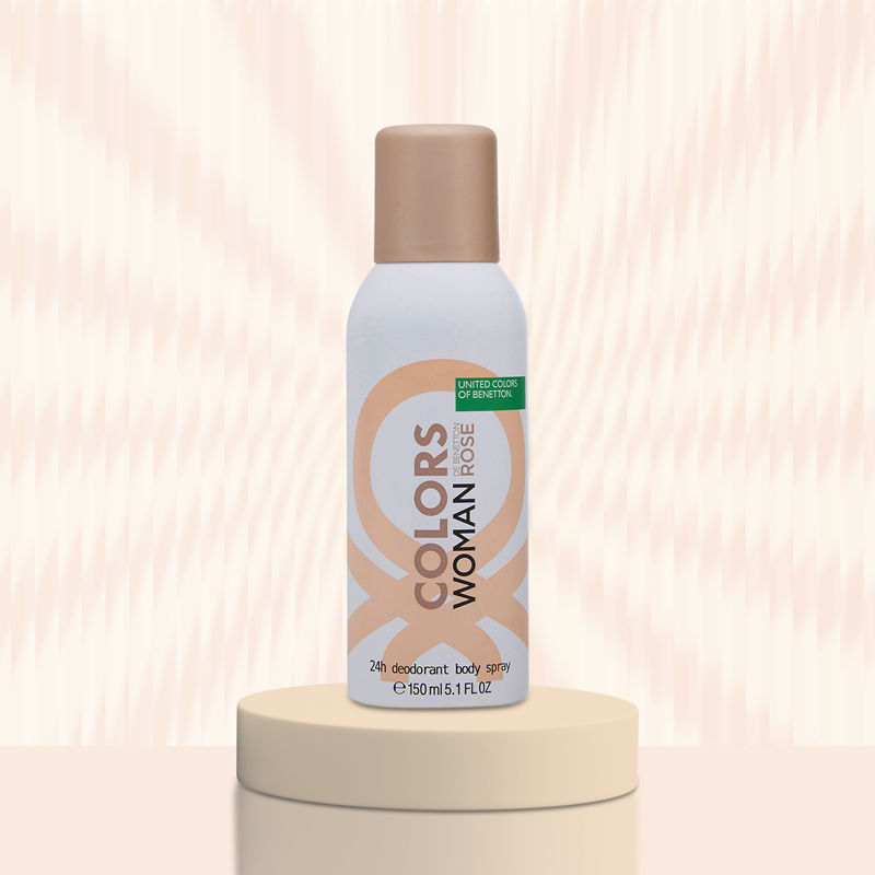 United Colors of Benetton Colors Woman Rose Deodorant Spray