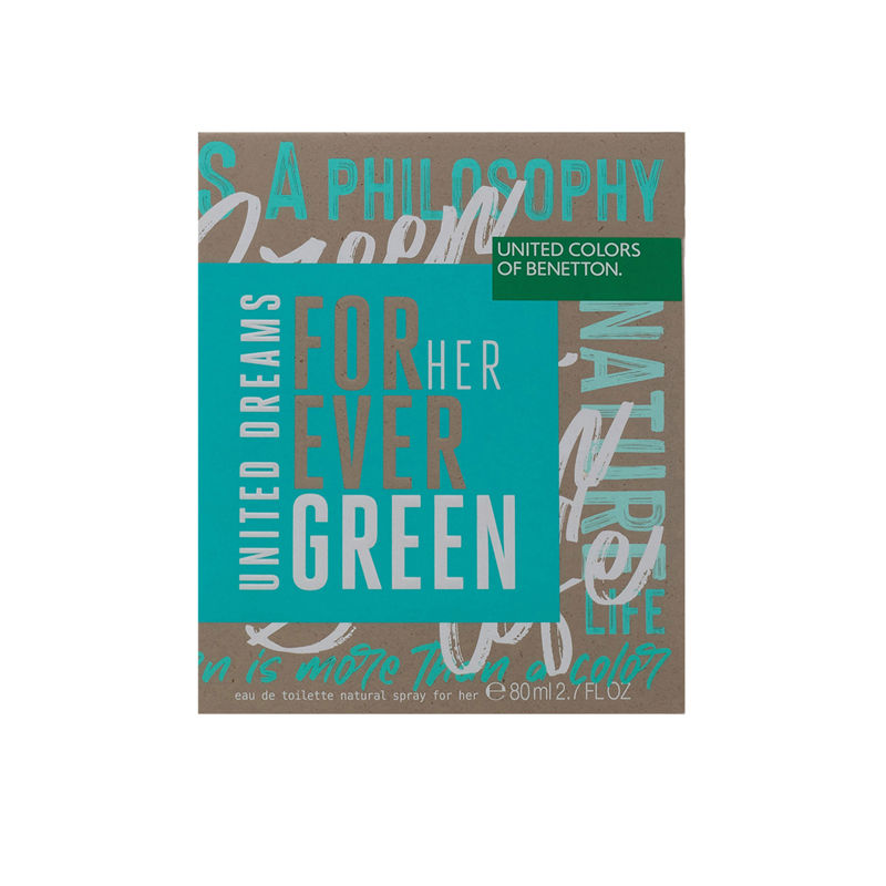 United Colors of Benetton United Dreams Forever Green For Her Eau de Toilette