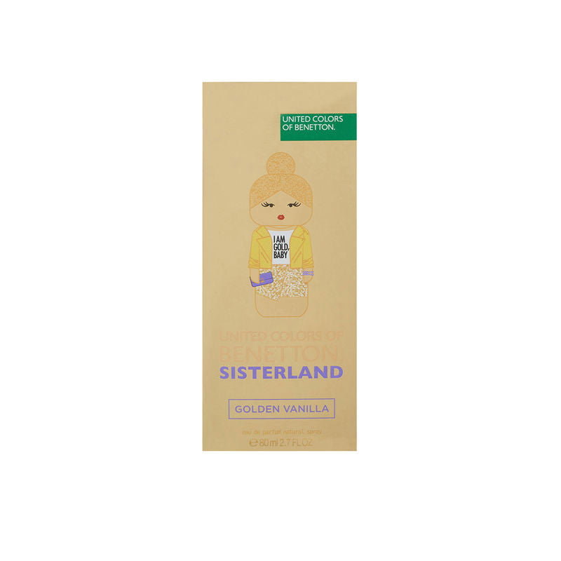United Colors of Benetton Sisterland Golden Vanilla Eau de Parfum