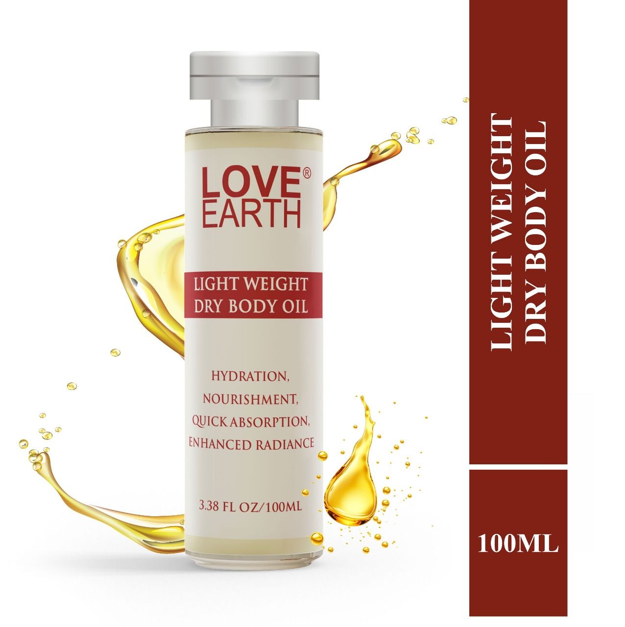 Love Earth Light Weight Dry Body Oil
