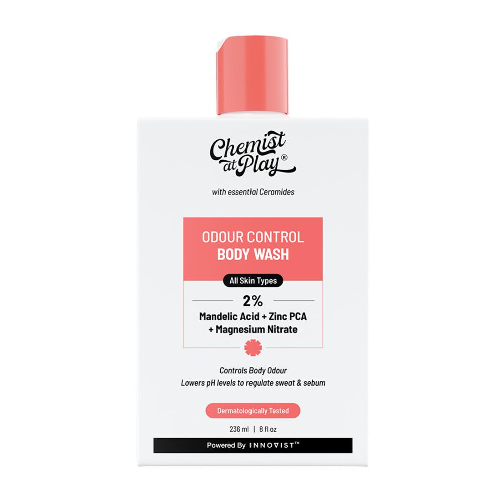 Chemist At Play India's 1st Odour Control Bodywash, Long Lasting Freshness, For Men & Women