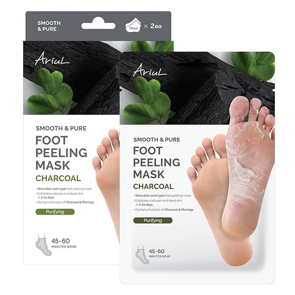 Ariul Smooth & Pure Purifying Charcoal Foot Peeling Mask