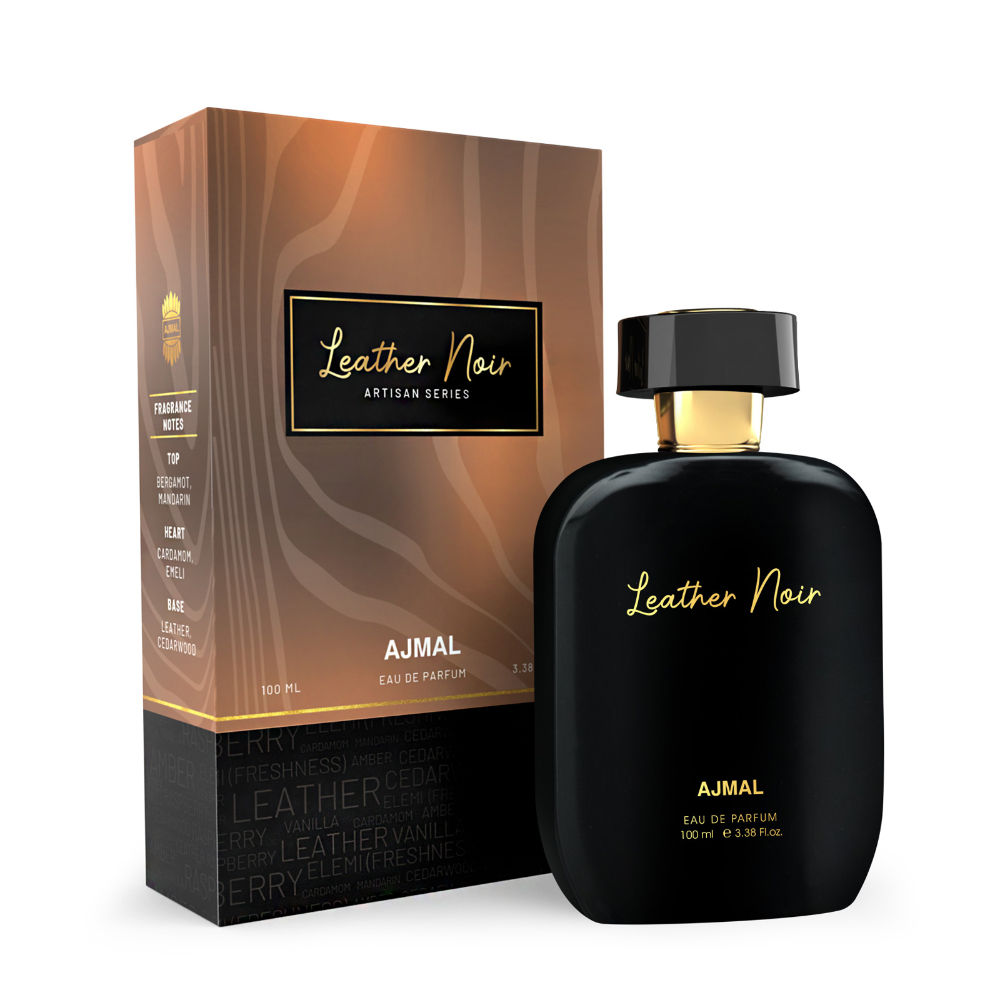 Ajmal India Artisan Leather Noir Exquisite Handpicked Luxury Perfume For Men