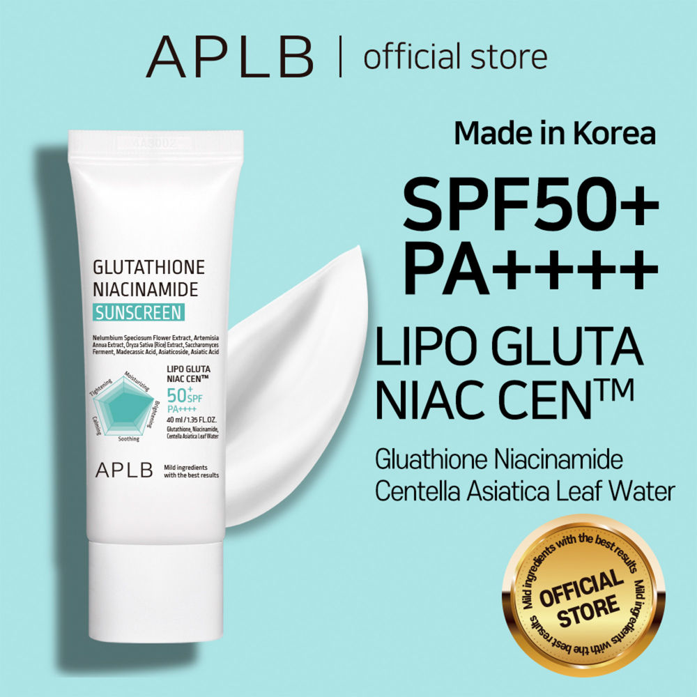 APLB Glutathione Niacinamide Sunscreen SPF 50+ PA++++