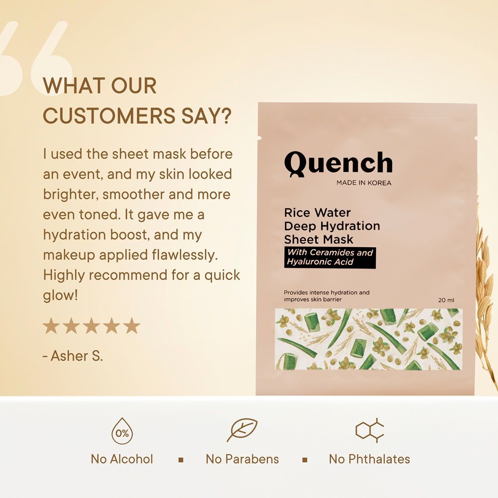 Quench Sheet Mask