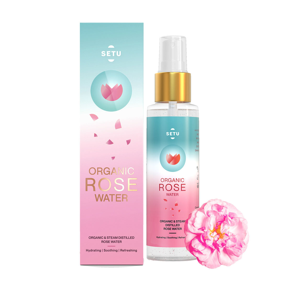 Setu Organic Rose Water Spray