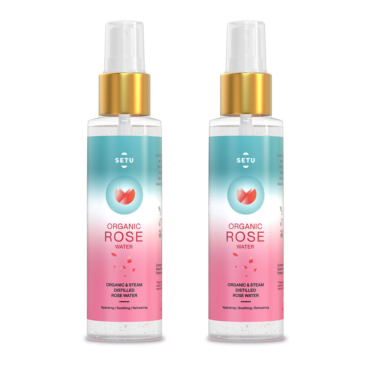Setu Organic Rose Water Spray