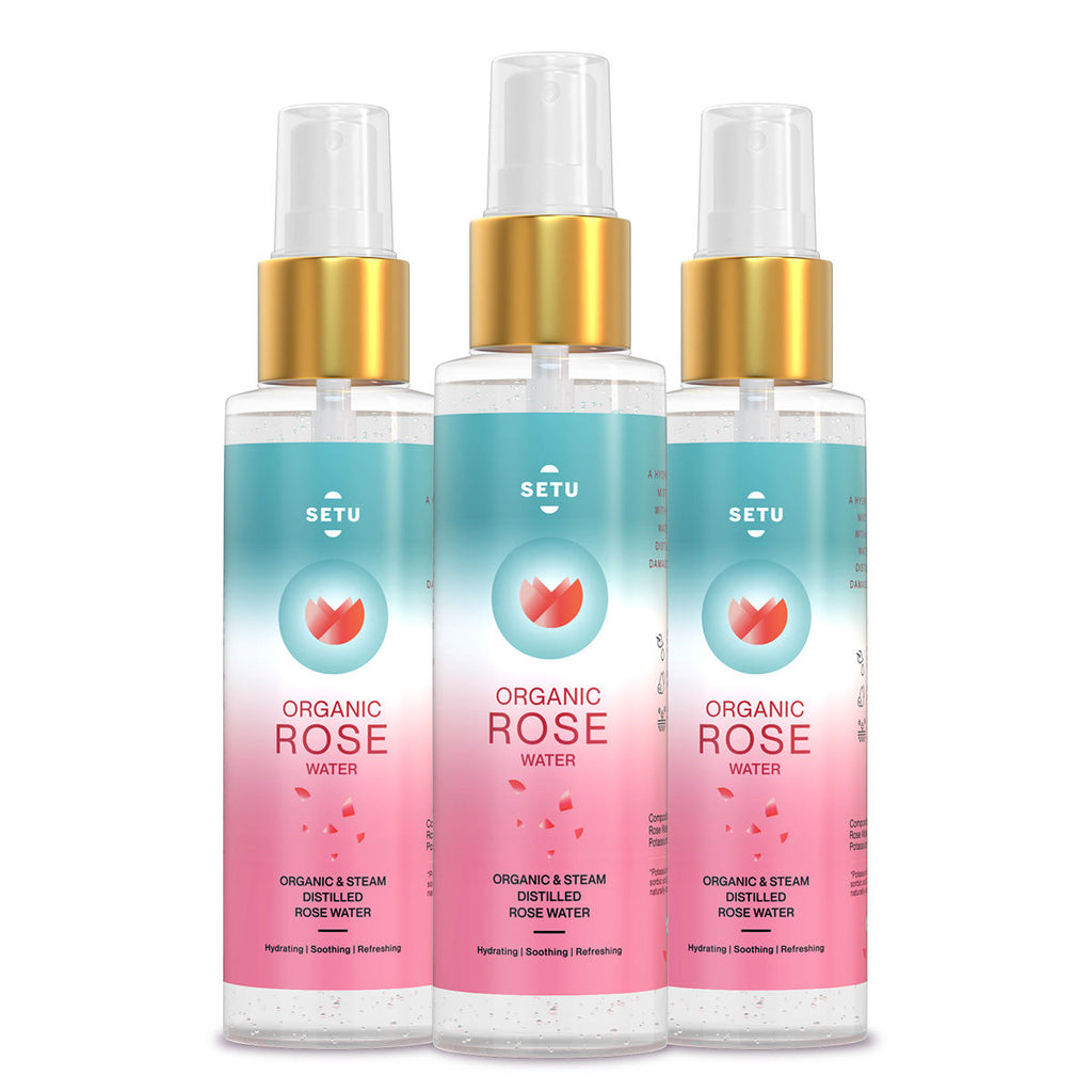 Setu Organic Rose Water Spray
