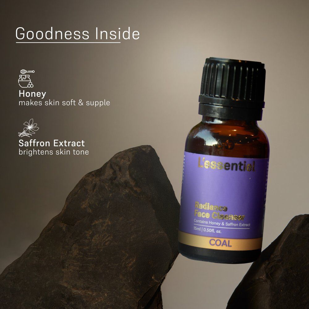 COAL Clean Beauty Radiance Face Cleanser With Honey And Saffron Extract Deeply Cleanses