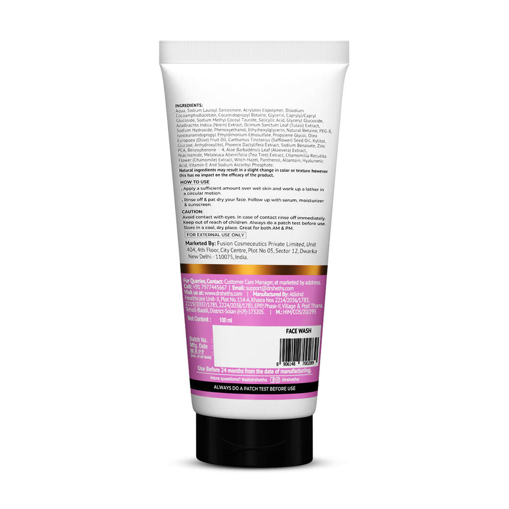 Dr. Sheth's Neem & Salicylic Acid Face Wash