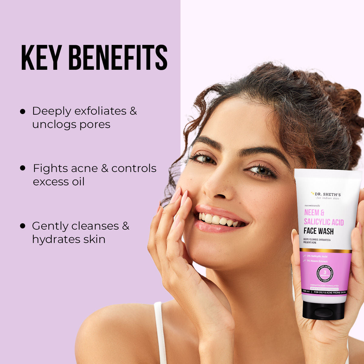 Dr. Sheth's Neem & Salicylic Acid Face Wash