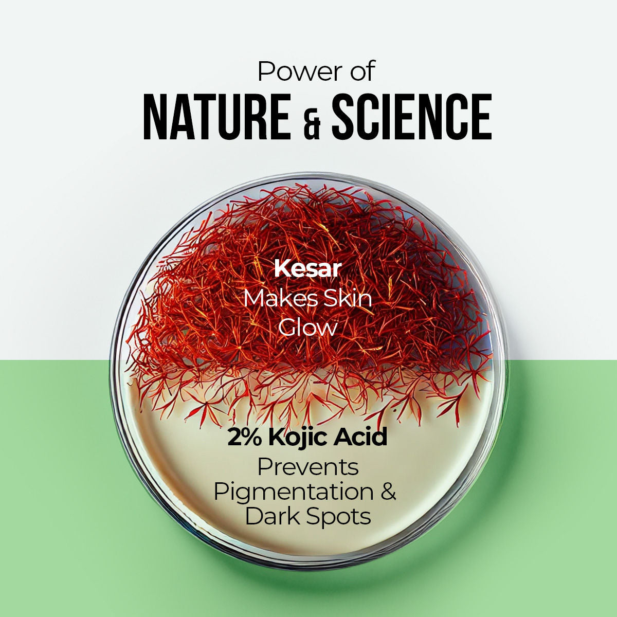 Dr. Sheth's Kesar and 2% Kojic Acid Ampoule Serum for Pigmentation and Glow Boost