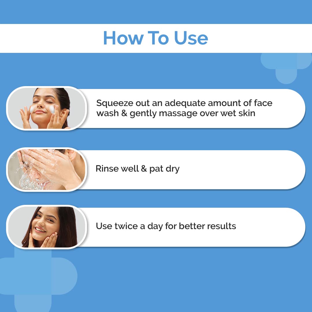 The Derma Co Sali-Cinamide Anti-Acne Face Wash with 2% Salicylic Acid & 2% Niacinamide