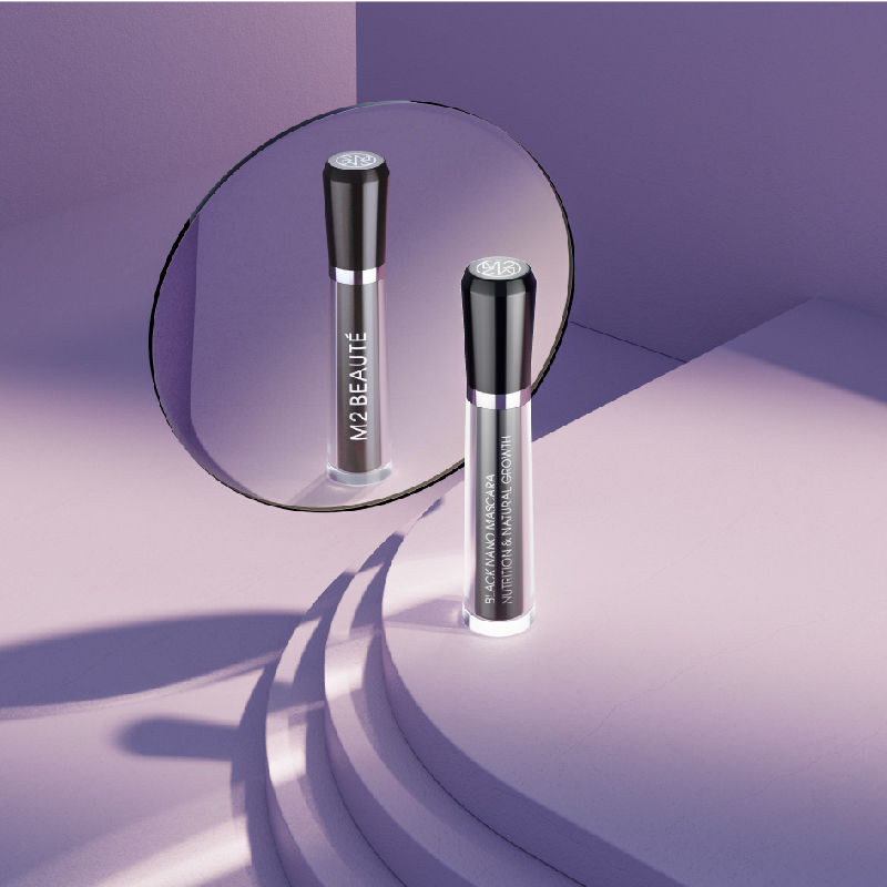 M2 Beaute Black Nano Mascara Nutrition & Natural Growth